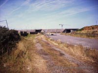 A recce of the derelict buildings of the old Boulogne Hoverport - Approach road (submitted by N Levy).